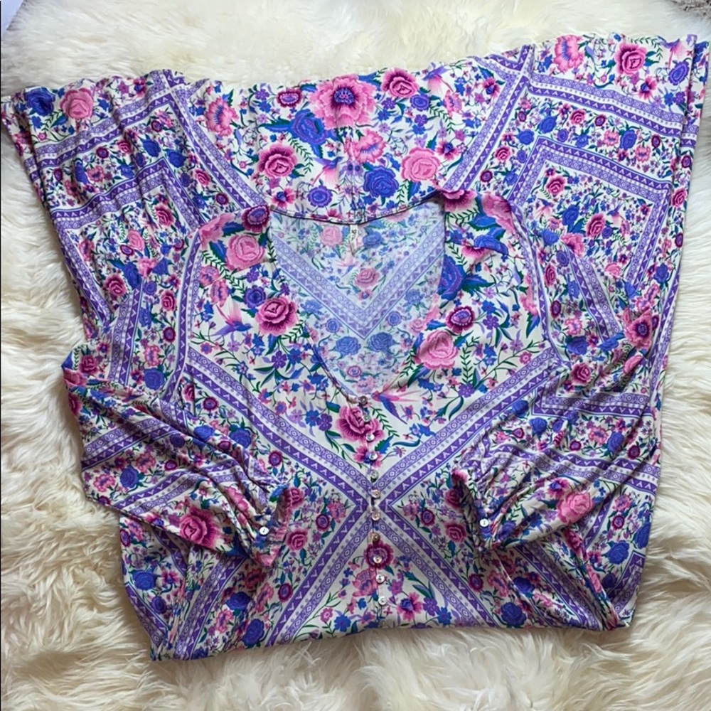 Babushka Mary Kate Maxi Dress - Picture 7 of 8